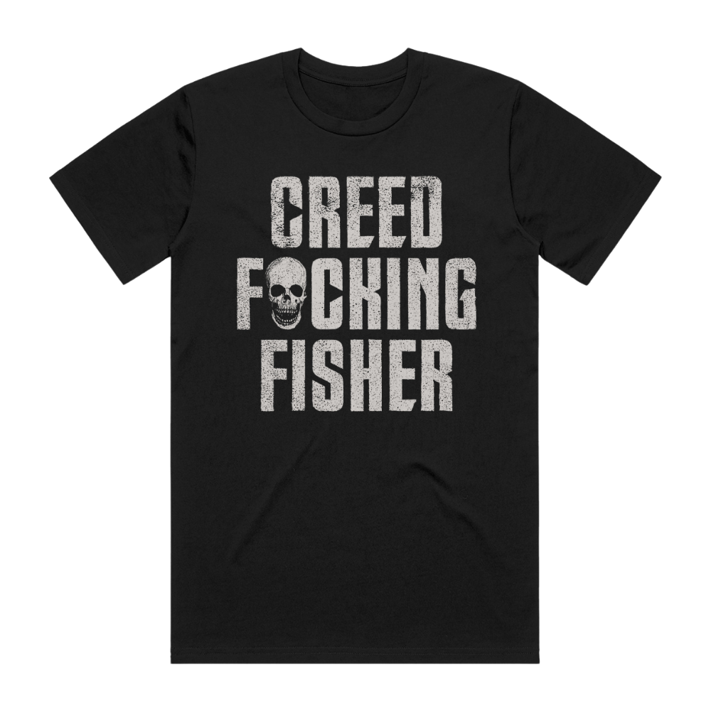 Creed F*ing Fisher Black T-Shirt