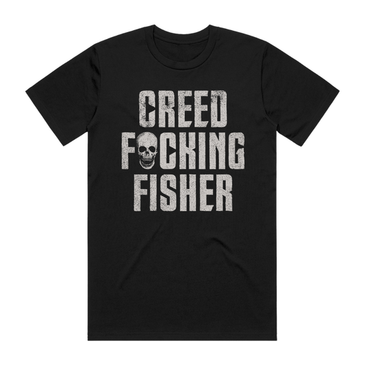 Creed F*ing Fisher Black T-Shirt