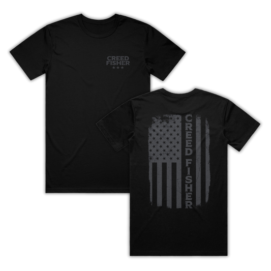 Creed Fisher Black Flag T-Shirt