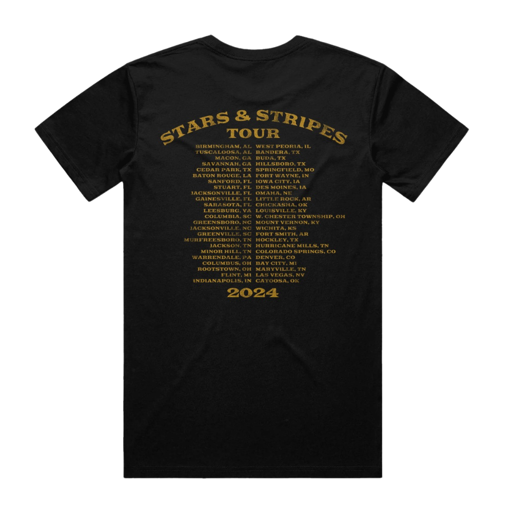 Stars & Stripes 2024 Tour TShirt Creed Fisher