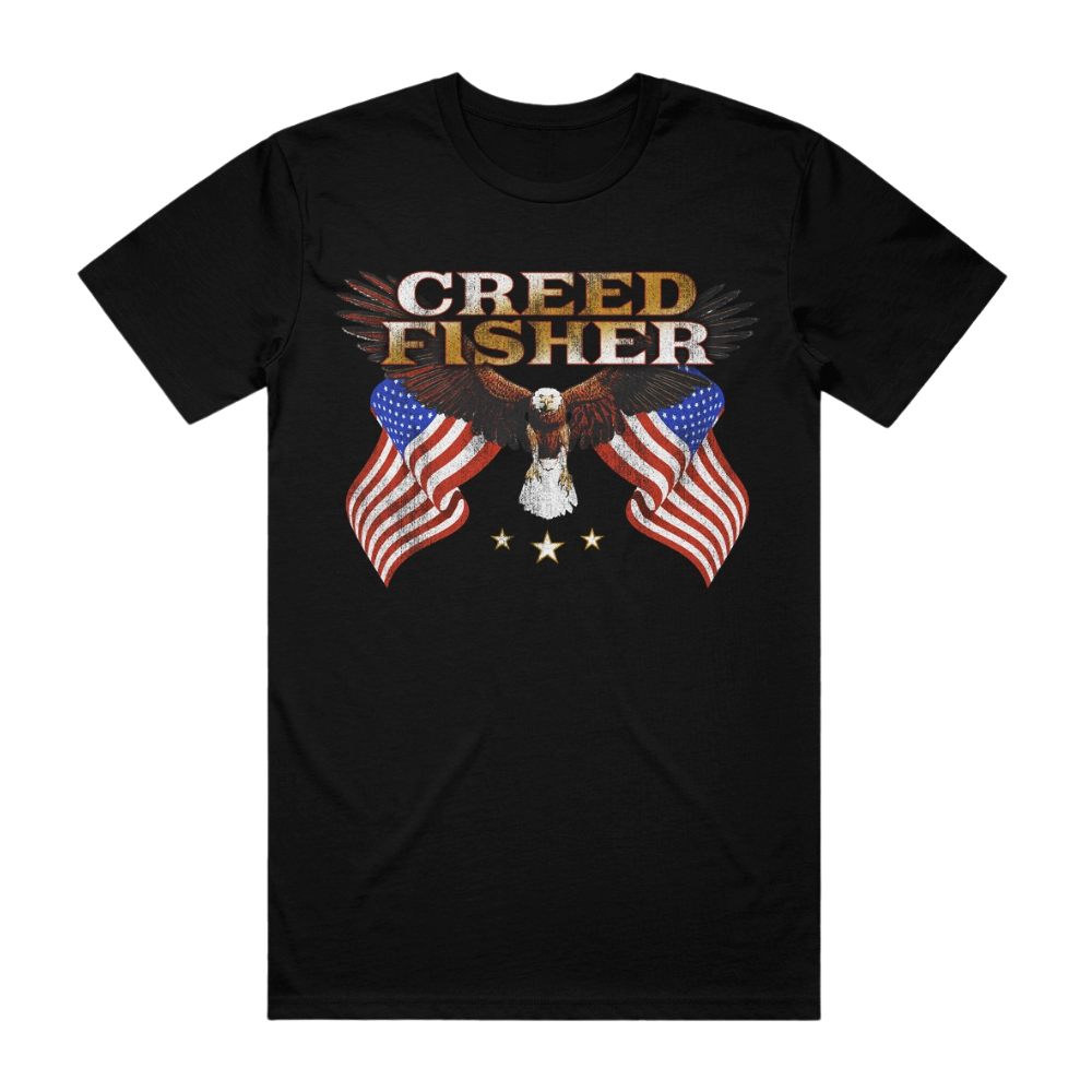 Stars & Stripes 2024 Tour TShirt Creed Fisher