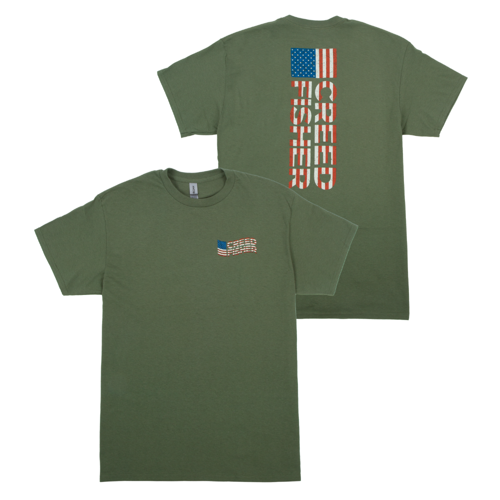 American Pride Green T-Shirt