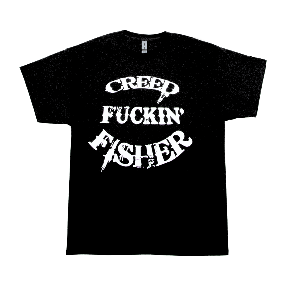 Creed F*ing Fisher Vintage Black T-Shirt