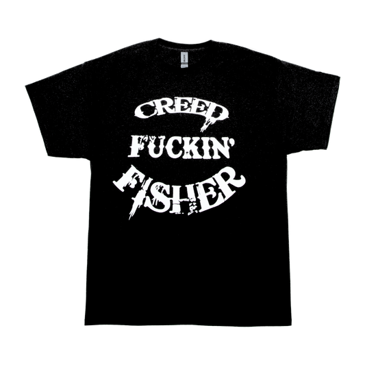 Creed F*ing Fisher Vintage Black T-Shirt